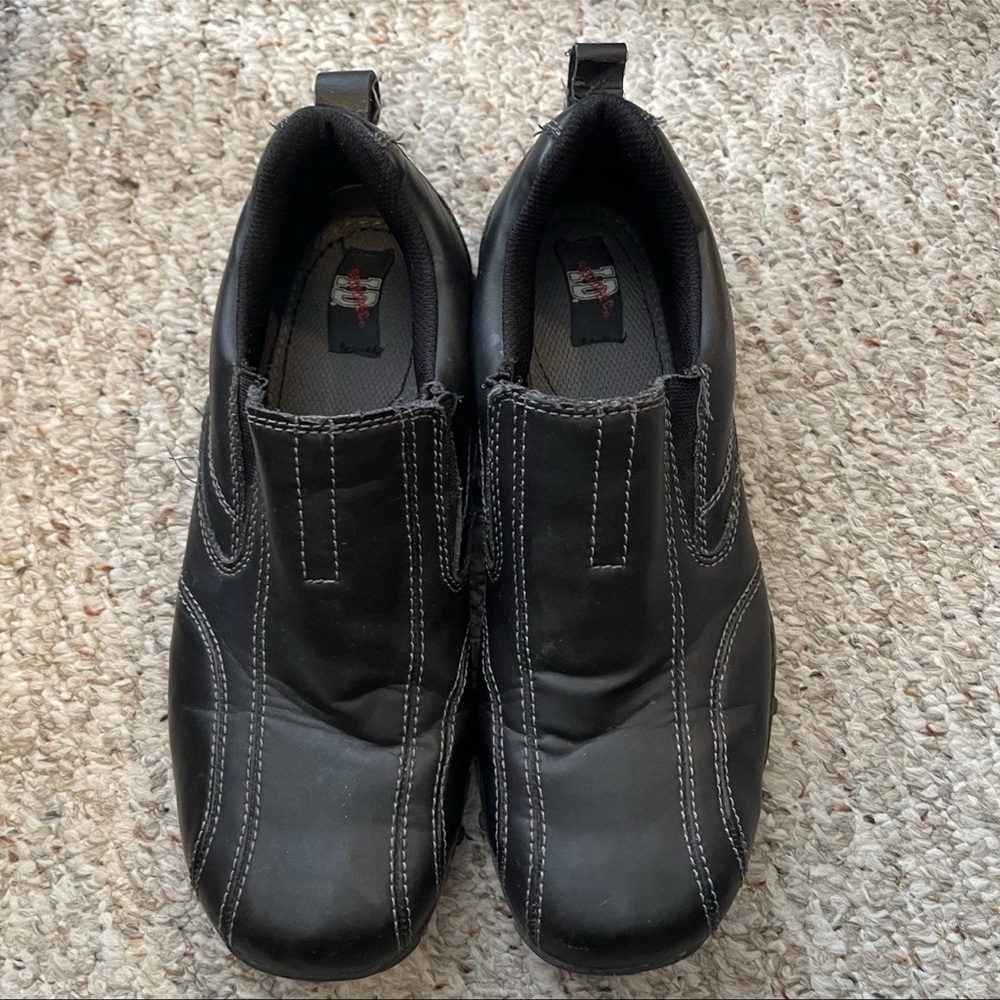 ID Required Mens Black Casual Slip On Athletic Shoes Size 9.5 - Picture 2 of 6